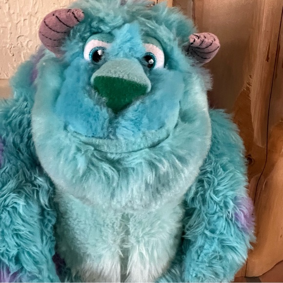 Authentic Disney Parks Monsters Inc. Sulley Fluffy Plush Stuffed Animal 12 inch - Picture 7 of 10
